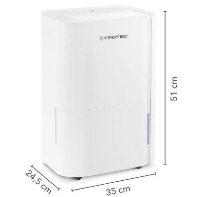 Осушувач повітря Trotec TTK 66 E до 50 м², 24 л