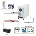 Інвертор з функцією зарядки 1000Вт/12В 3000ВА (ДБЖ) OLMO Energy Comfort 1000-12T чиста синусоїда