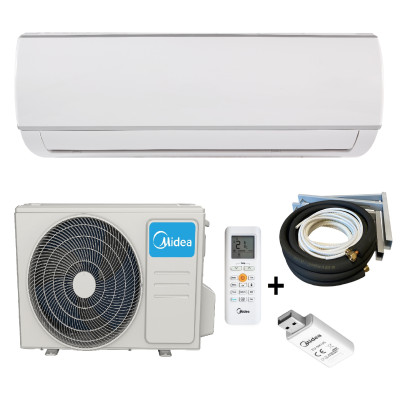 Кондиціонер MIDEA AF6-09N8C2E-I/AF6-09N8C2E-O + комплект для встановлення + Wi-Fi модуль у подарунок! Кондиціонер MIDEA AF6-09N8C2E-I/AF6-09N8C2E-O + комплект для встановлення + Wi-Fi модуль у подарунок!