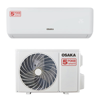 Кондиціонер OSAKA ST-07HH серія Elite (20м2, -7°С/+48°С, R410, ON/OFF) Кондиціонер OSAKA ST-07HH серія Elite (20м2, -7°С/+48°С, R410, ON/OFF)