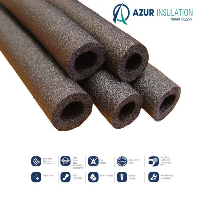 Теплоізоляція R-FLEX  06х10 чорна  AZURFLEX Туреччина "Палка" 2 м