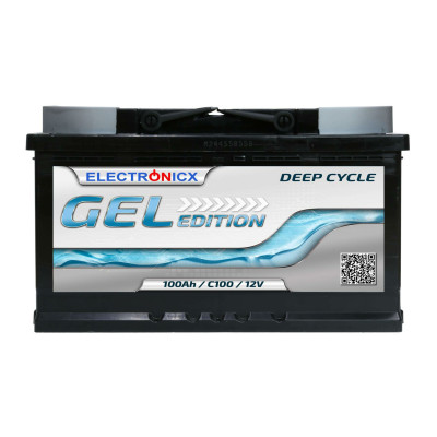 Гелевий акумулятор Electronicx Edition 100 ah 12v для ДБЖ та інверторів. Гелевий акумулятор Electronicx Edition 100 ah 12v для ДБЖ та інверторів.