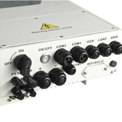 Гібридний інвертор Deye SUN-6K-SG05LP1-EU-AM2-P (6 kW, 1 фаза, 2 MPPT)