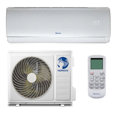 Кондиціонер NORDIS NDI-A12TC1/NDO-A12TC2 серія ALTAIR PLUS (35м2, -22°С/+53°С, R32, inverter, А++)