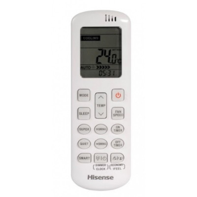 Кондиціонер HisenseTG35VE0E 35м2, -20°C/48°C, R32