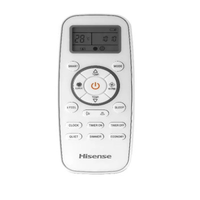 Білий Кондиціонер Hisense CA35YR00 Perla Eco 35м2, -10°C/48°C, R32, A++