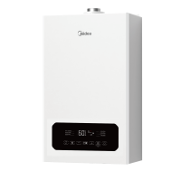 Газовий котел MIDEA L1GB24-C20WS, 24 кВт (двоконтурний турбувань + труба)
