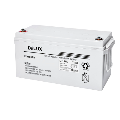 Акумулятор гелевий DELUX LB 12V 100AH Акумулятор гелевий DELUX LB 12V 100AH