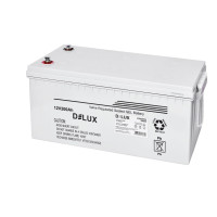 Гелевий аккумулятор DELUX LB 12V 200AH