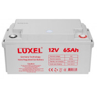 Гелевий акумулятор Luxel LBG-12V65AH