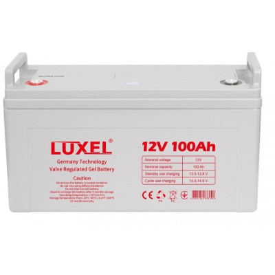 Гелевий акумулятор Luxel LBG-12V100AH Гелевий акумулятор Luxel LBG-12V100AH