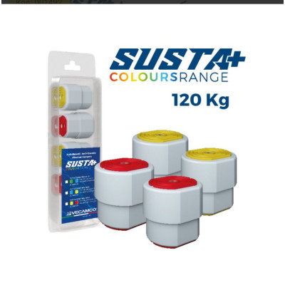 Антивібраційна опора Vecamco 9898-036 жовто-червона SUSTA PLUS Антивібраційна опора Vecamco 9898-036 жовто-червона SUSTA PLUS