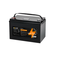 Аккумулятор DELUX LFP 12V 100A літієвий с LCD LiFePO4